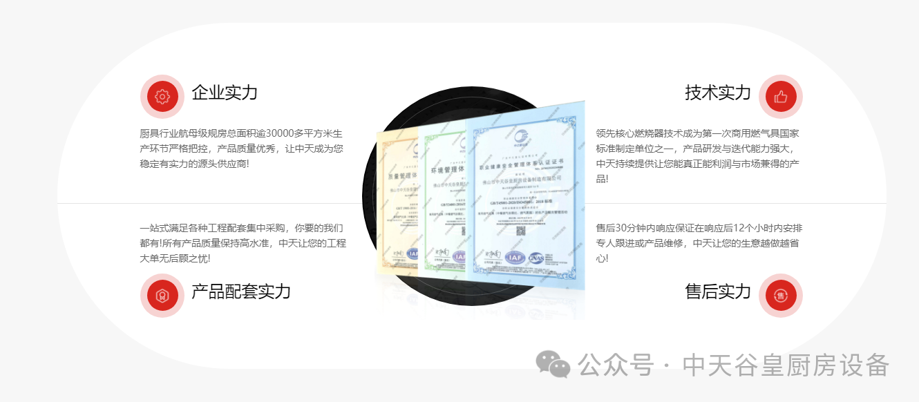 中天谷皇商用炒炉:秒速熄火新技术,双火种设计守护您的每一餐!